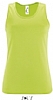 Camiseta Tecnica Tirantes Mujer Sporty Sols - Color Verde Manzana